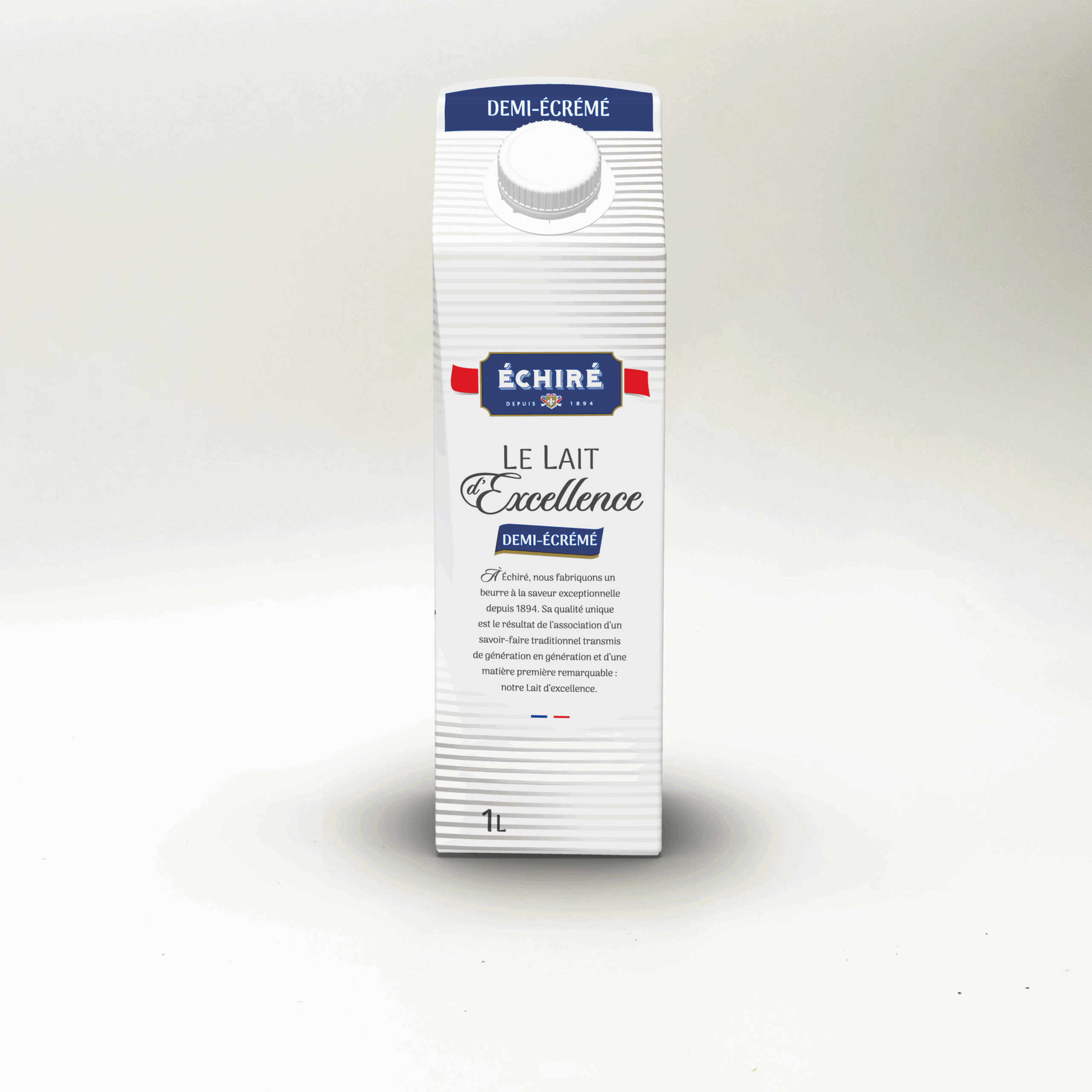 Lait Echiré demi-écrémé