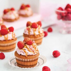 Cupcakes framboise & coquelicot