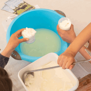 Atelier fabrication fromages de chèvre