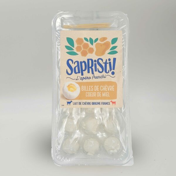 Billes de chèvre coeur de miel