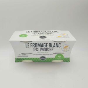 Fromage blanc des Limousins 4 pots 125g