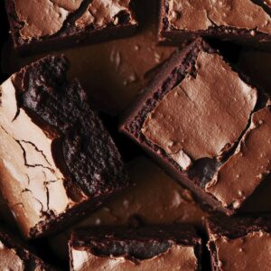 Brownies & crème anglaise