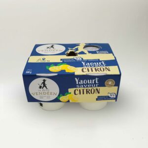 Yaourt brassé citron
